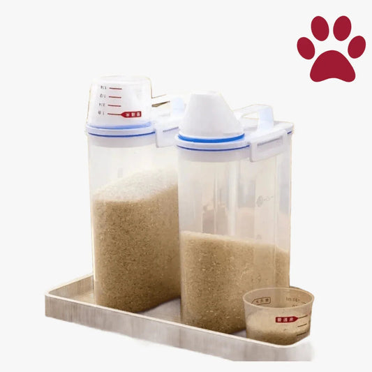 Storage Bowl with Measuring Cup