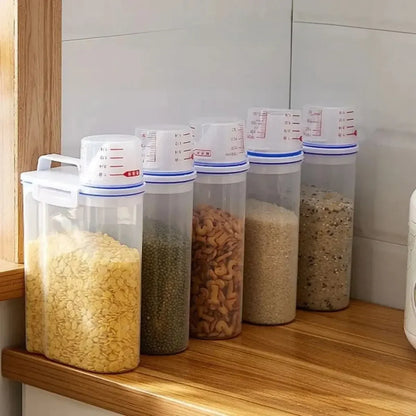 Storage Bowl with Measuring Cup